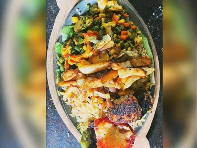 Vegetable Platter.