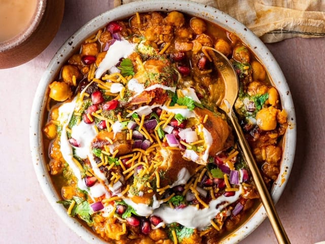 Samosa Chaat.