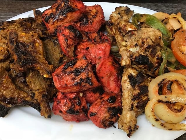 Tandoori Mixed Grill.