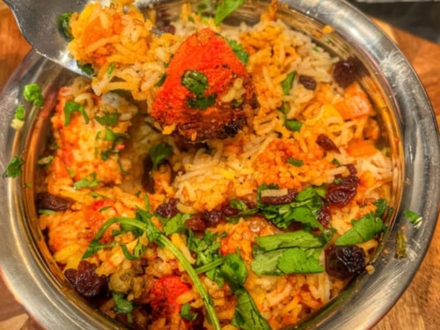 Chicken Tikka Biryani.