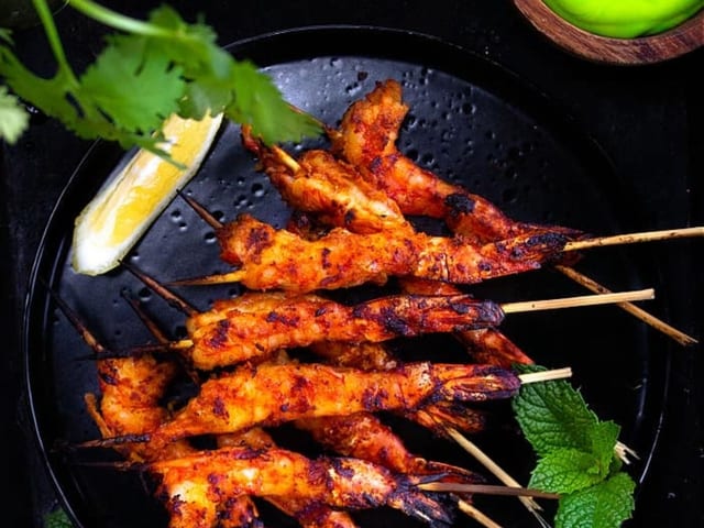 Tandoori Shrimp.