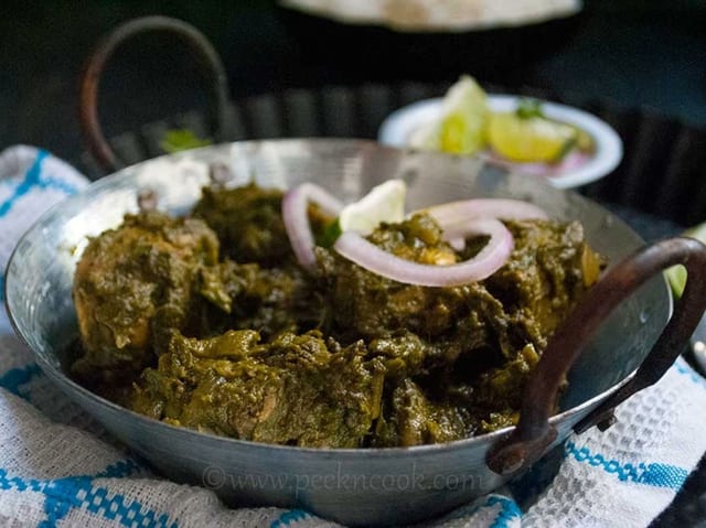 Chicken Saagwala.