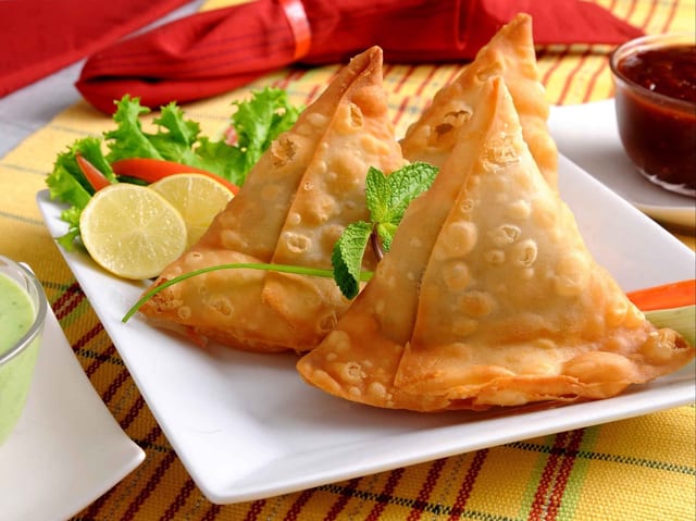 Meat Samosa.