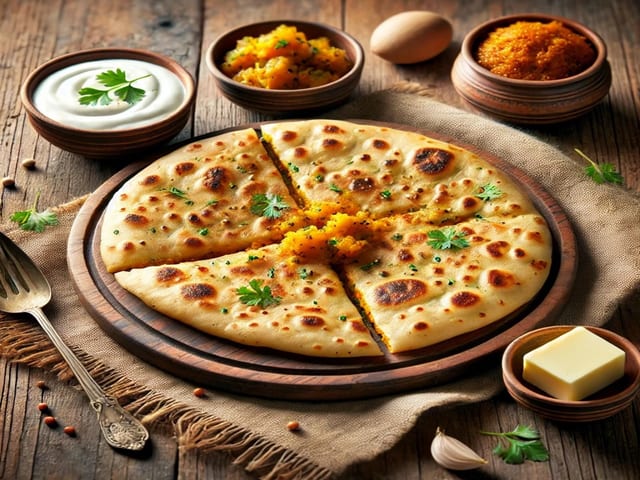 Aloo Paratha.