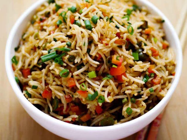 Vegetable Fried Rice.