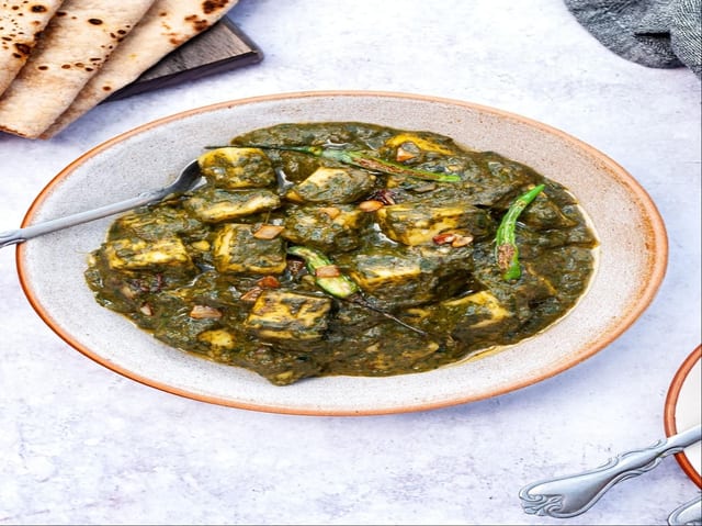 Palak Paneer.
