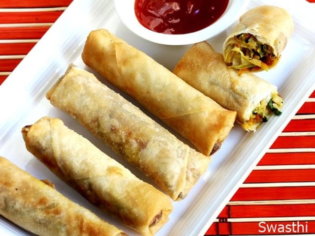 Vegetable Spring Rolls (5pc).