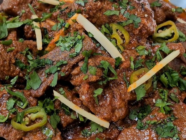 Beef Karahi.