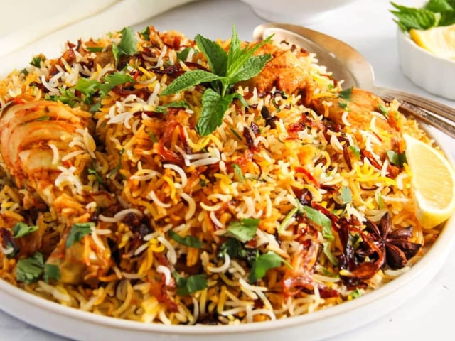 Chicken Biryani.