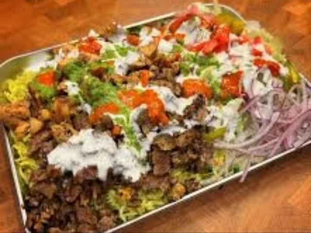 Lamb Over Rice.