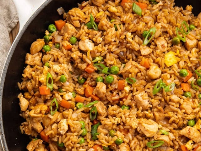 Chicken Fried Rice.