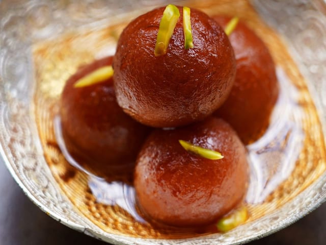 Gulab Jamun.